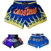 Kickboxing Fight Tiger Muaythai Shorts Adult Kids Light Breathable Boxing Trunks Man Woman Printing Grappling Sanda MMA Shorts