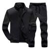 Cardigan Set Autumn Men's Casual Set Sports Two-piece Set Men's Coat