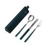 Pull-out 304 Stainless Steel Portable Cutlery Set Student Outdoor Gift Fork Spoon Chopsticks Set