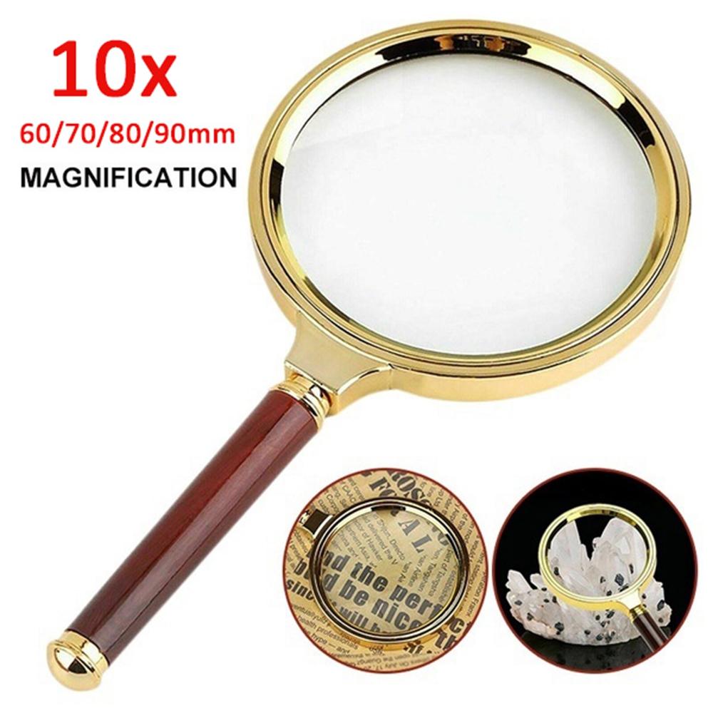 Useful Reading Book Science Tool Loupe Handheld Magnifier Reading Newspaper Magnifying Glass Loupe