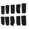 10 Pcs Men Fixer Holder Band Soft Double Sided Flannel Prevent Slip External Holder Strap Reusable