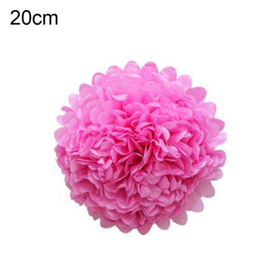 Handmade Craft Paper Flower Ball DIY Ceremony Birthday Wedding Party Decoration