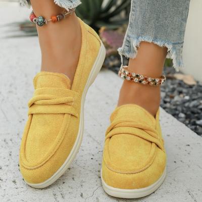 Мода 2025 Женская Легкая и Удобная Весна Осень Новинка Большого Размера Легкая в Носке Обувь на Плоской Подошве Удобная Повседневная Обувь