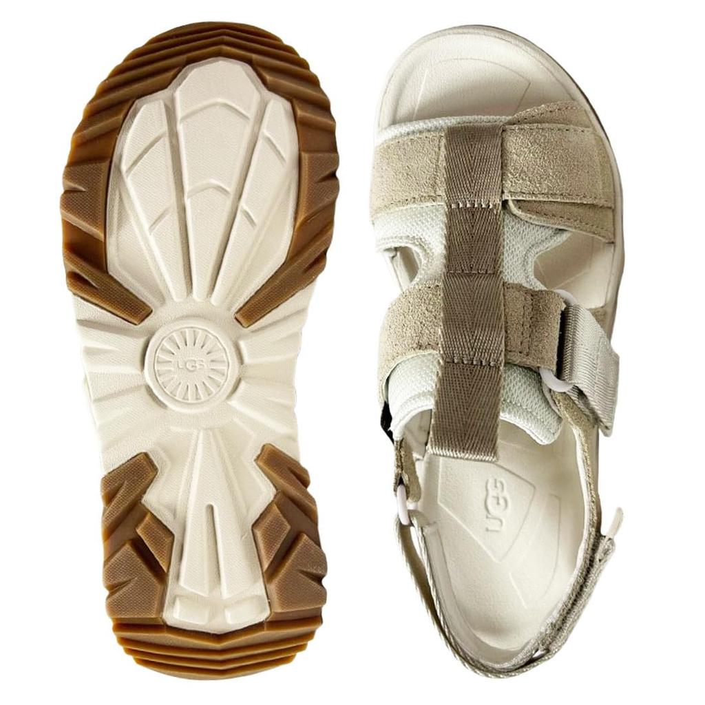Сандалии CapTrail Strap Suede Mesh Толстая подошва Регулируемая спортивная обувь CapTrail Strap Sandal 1167496 [Ugg] Весна/Лето Женская MUSTARD_SEED US7(24,0 см)