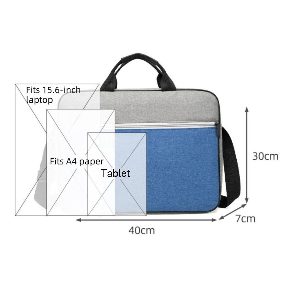 Lightweight Notebook Cover Pouch Zippered File Bag for Lenovo/HP/Dell/Asus/Samsung Business