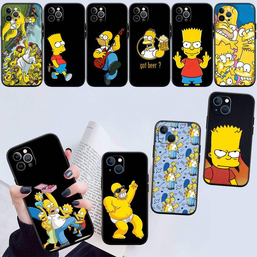 S-Simpsons-Poster Phone Case for Redmi Note 12 12S 12C 13 13C 13R 14 14S 14R 14C 11A 13X A3 A3X A4 A5 Pro Max Plus