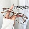 Новый стиль Сверхлегкие очки для близорукости для женщин, дам, мужчин, Круглая оправа, Винтажная оправа для очков для близи, Винтажные очки по рецепту