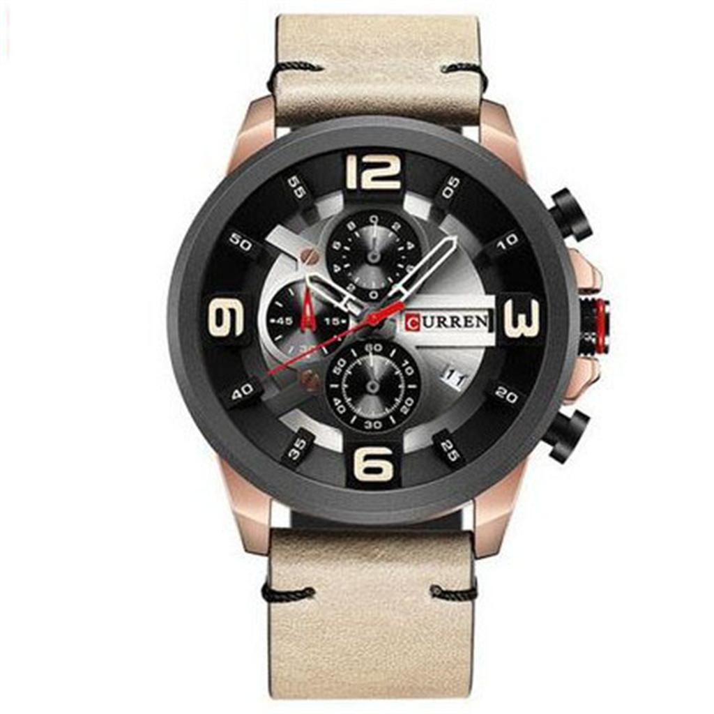 Мужские водонепроницаемые светящиеся наручные часы-будильник для бега