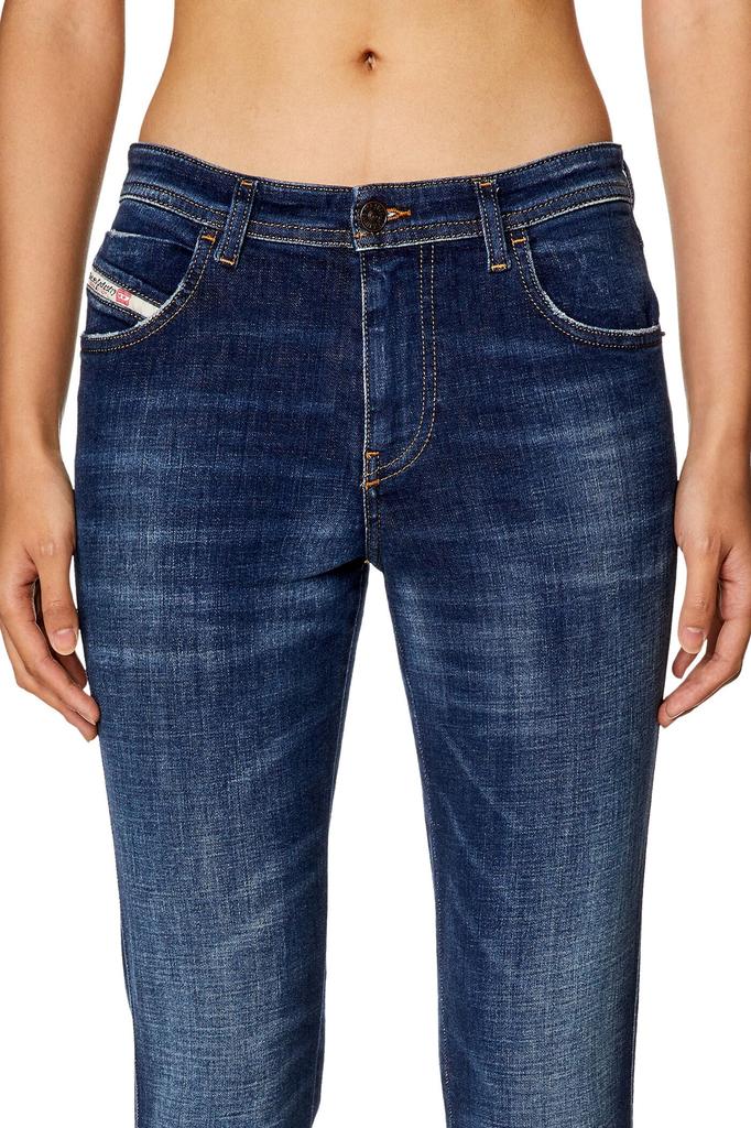 Женские джинсы скинни Diesel BABHILA (A0360309H64), 24 дюйма, цвет индиго, 01