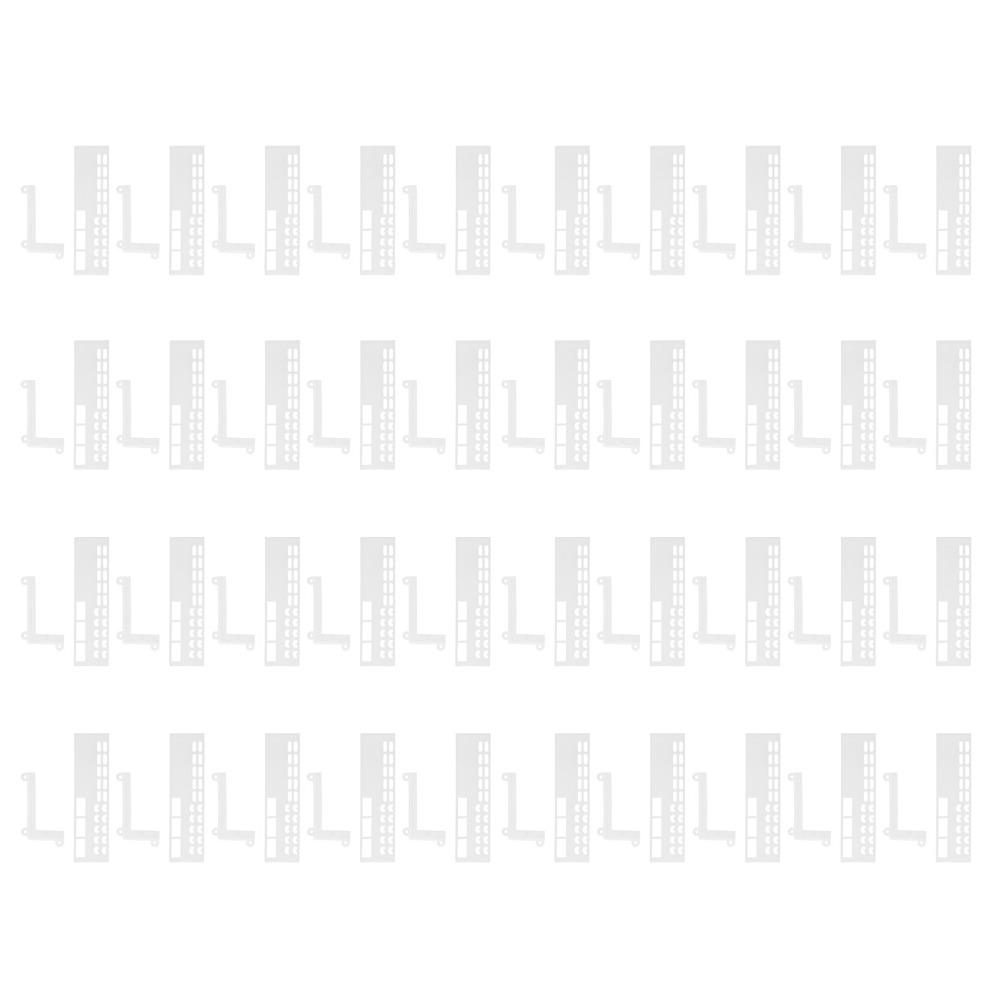 40 Sets Plastic Bee Anti Escape Tool Durable Beehive Entrance Baffle Beehive