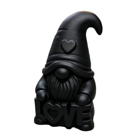 3D Printed PLA Handicrafts Faceless Love Gnome Figurine, Valentine's Day Desktop Decor, Gift for Girlfriend Boyfriend Romantic Couple Gift, Cute Home