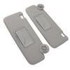 1 Pair Car Sun Visor UV Blocking Gray Left Right Sun Visor with Mirror for  2012 ‑ 2020 Car Sun Visor Car Grey Sun Visor