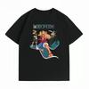 One Piece Straw Hat Crew Luffy Zoro Usopp Print T-Shirt Casual Short Sleeve Cotton Anime Streetwear Unisex's T-Shirt