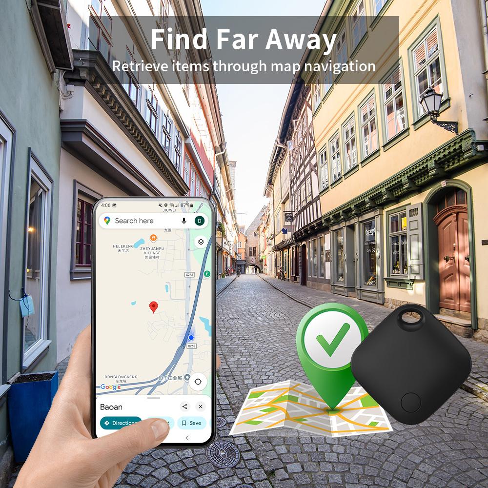 RSH Умный GPS-трекер для устройства Android Bluetooth-метка Работает с Google Найти мою сумку Багаж Поиск ключей для Xiaomi Pixel Motorola