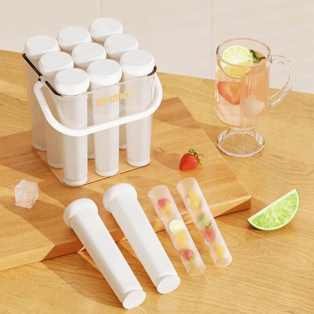 Reusable Old Popsicle Mold DIY Ice Maker Mold Durable Ice Cube Mould Kitchen Tools