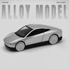 Симуляция 1/32 Tesla Cybercab РОБОТАКСИ Металлическая литая модель автомобиля, Настольные украшения, Детские игрушечные машинки, Подарки для мальчиков