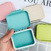 24grid 0.5ml Sealing Ring Moisturizing Candy Color Solid Watercolor Packing Box Portable Outdoor Sketching Painting Art Supplies
