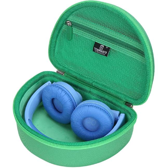 Tourmate Hard Travel Case for Philips K4206 Kids Wireless On-Ear Headphones/iClever HS19 Kids RORSOU R10 On-Ear Headphones, Protective Carrying