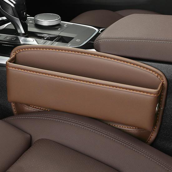Ящик для хранения автомобильного сиденья с отверстием для кабеля, большой емкости, износостойкий органайзер на центральной консоли, аксессуары для салона автомобиля