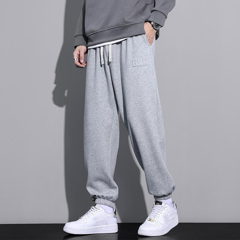 Men's Jogger Cotton Sweatpants Big Size 8XL 7XL 6XL Sports Baggy Pants Sting Banding Hip Hop Loose Harem Trousers