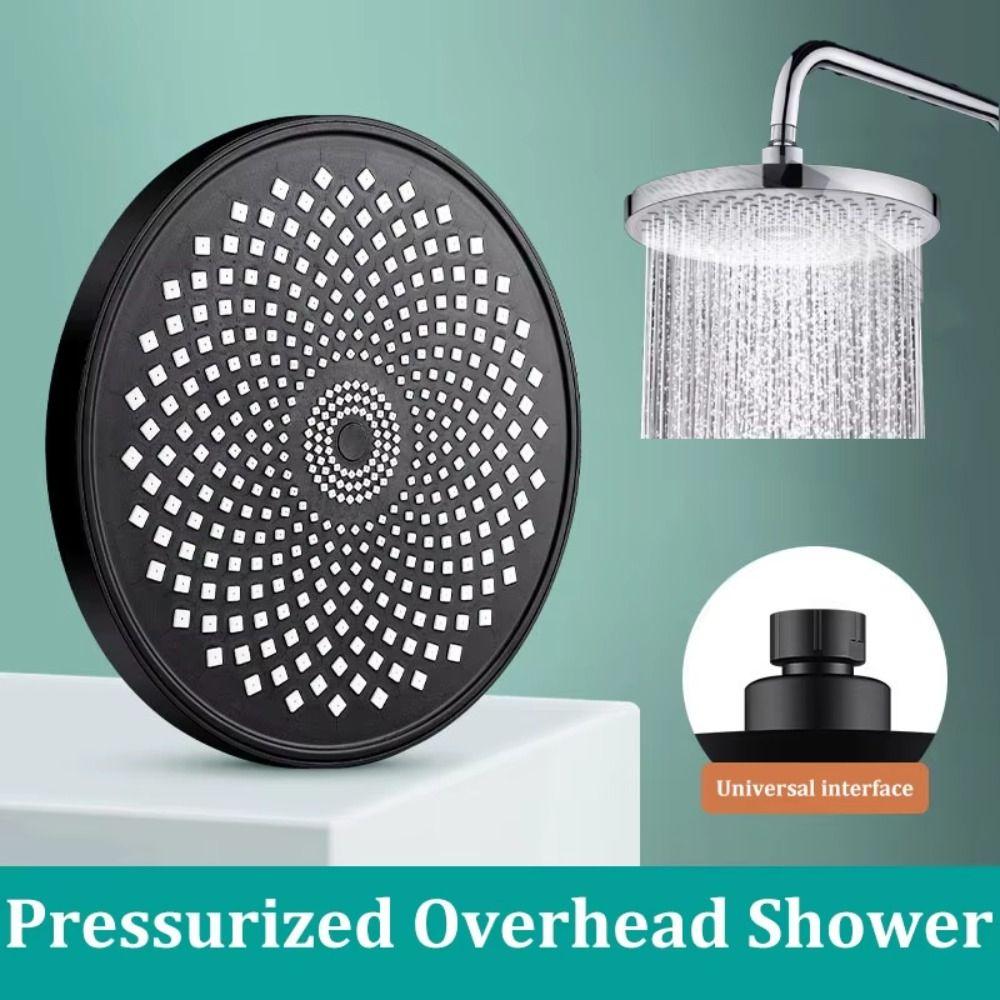 9-inch Large Rain Shower Head Internal Pressure Booster High Pressure Shower Head  Ceiling Mount