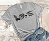 Gun Love T-Shirt Pistol Shirt Rifle 2nd Amendment Shirt Girls And Guns Shirt