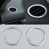 2 шт. Кольцо-накладка на вентиляционное отверстие приборной панели, подходящее для Mercedes Benz GLK X204 ML W166 GL X166 B-Class W246