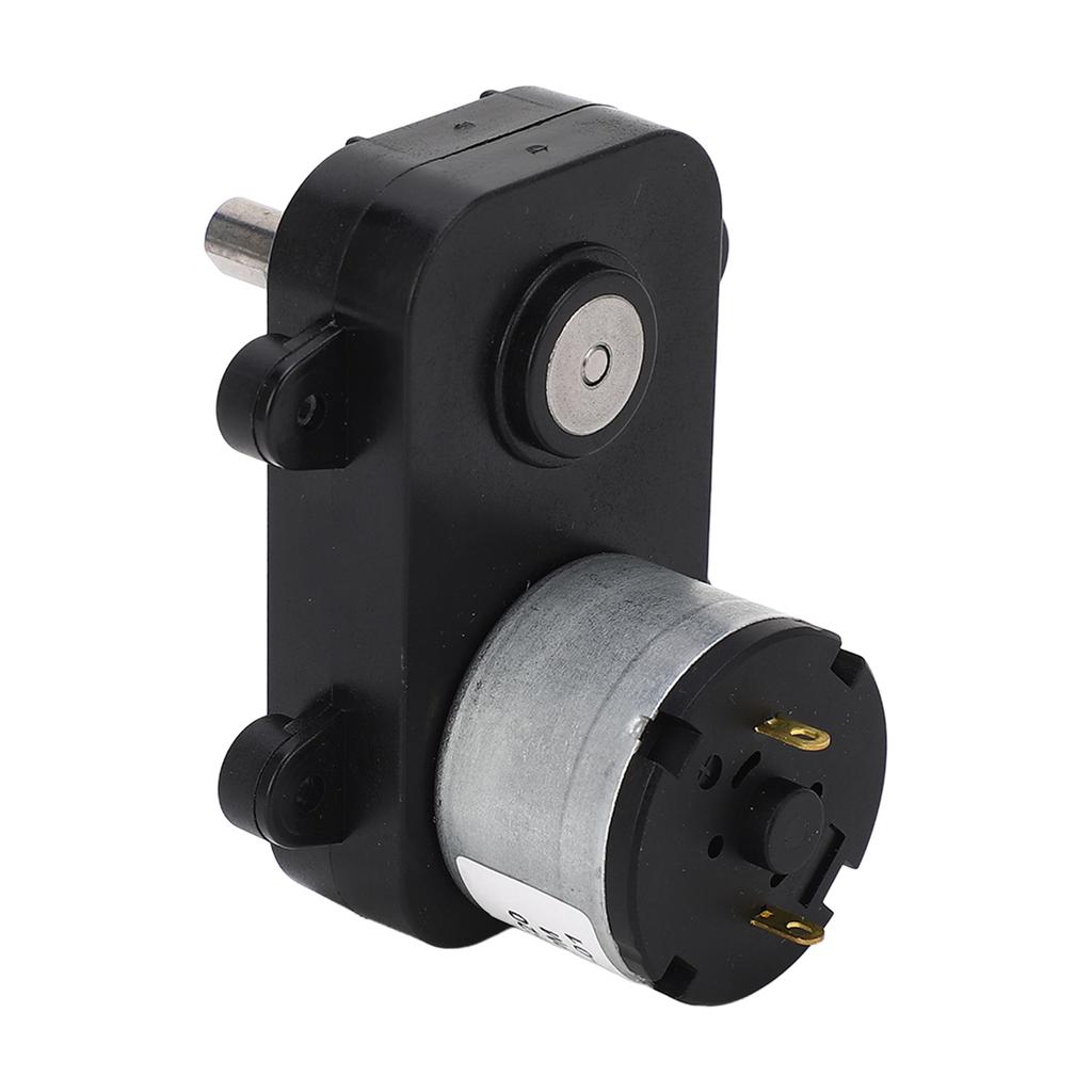 200RPM DC Speed Reduction Geared Motor Low Noise Self Locking Worm Gear Motor DC5V