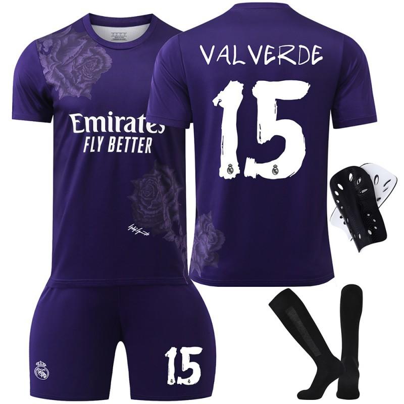 2425 Y3 Co-branded Football Shirt No. 7 C Rovinicius 5 Bellingham 10 Mbabpe Jersey Set