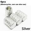 4pcs New Bike Parts Aluminum Alloy Tyre Valve Cap Bicycle Accessories Wheel Rim Tire Dust Cover