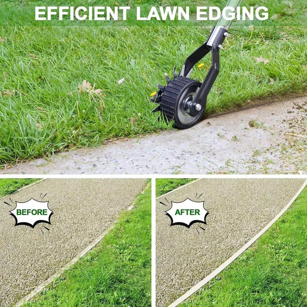 Adjustable Handle Garden Edging Tool Fast Lawn Edger Manual Lawn Trimmer Precision Edging