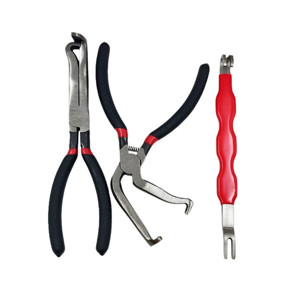 3Pcs/set Wire Harness Electrical Disconnect Pliers Separator Fuel Line Disassembly Plier  Motorcycle