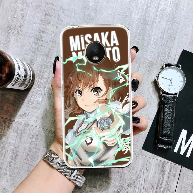Anime Protagonist Cute Girl Phone Case For Motorola Moto G9 G8 G7 G6 G5 E6 E5 E4 Plus Play Power One Action Macro Coque Cover Ca