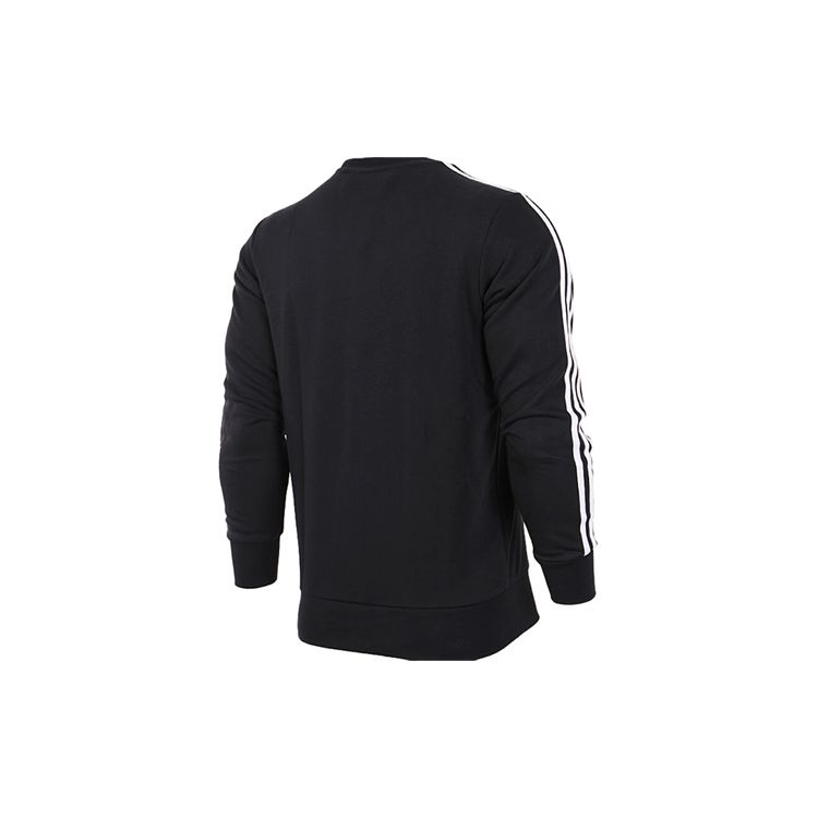 Adidas Толстовка с круглым вырезом, мужские топы, черный S98803