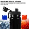 25oz Sports Water Bottle Leakproof Gym Vacuum Mug PortableCup Stainless Steel Outdoor Sport Cup Insulated Water Bottle