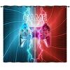 Curtain Gamepad Series 3D Digital Printing High Density Shading