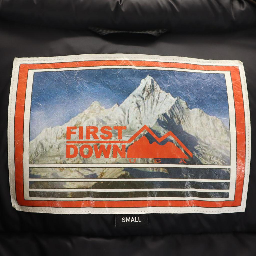 FIRSTDOWN Down jacket S yellow Men's Used