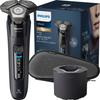Philips Electric Shaver 9000 Series Model with Washer Electric Razor for Men (72 Blades, Rotary type/SkinIQ Technology, Bath Shave & Fully Washable) S