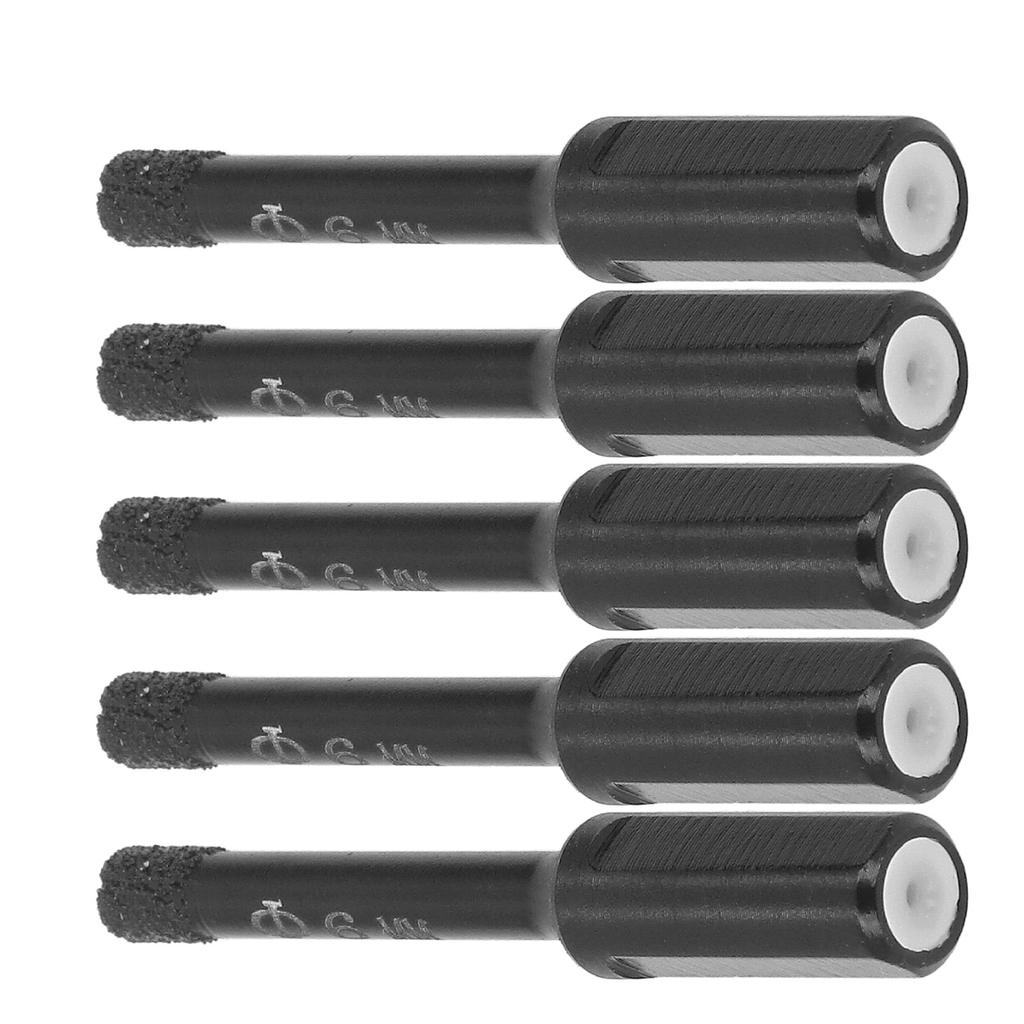 5 шт. Алмазное сверло для мокрого и сухого использования, чистое и эффективное, набор алмазных коронок для открывания отверстий для