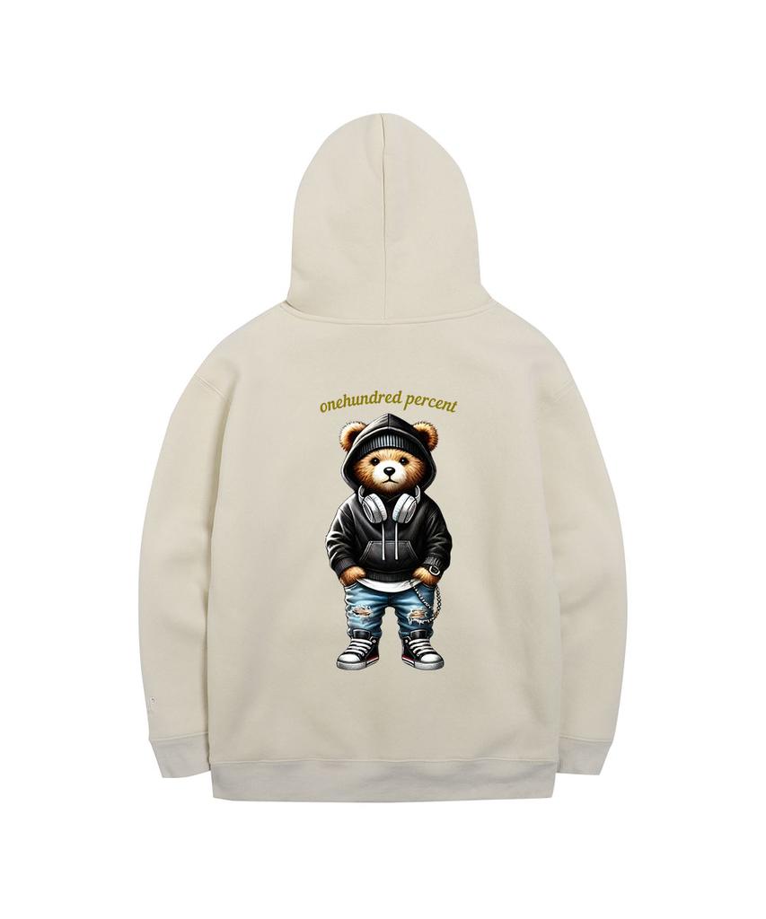 Ohpxgoodd Толстовка с капюшоном Медведь Флисовая толстовка с капюшоном