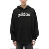 adidas Американский винтажный однотонный свитер с капюшоном, повседневная толстовка с длинным рукавом, мужская толстовка, черная JF3320