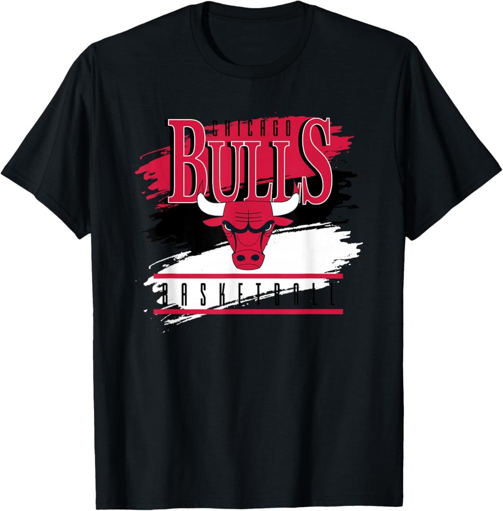 Официальная футболка Chicago Bulls с рисунком «Разлитая краска»