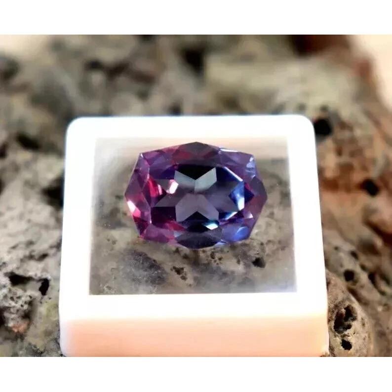 Alexandrite Color Changing Natural 9.10 Ct+ Fancy Beautiful Certified Gemstone