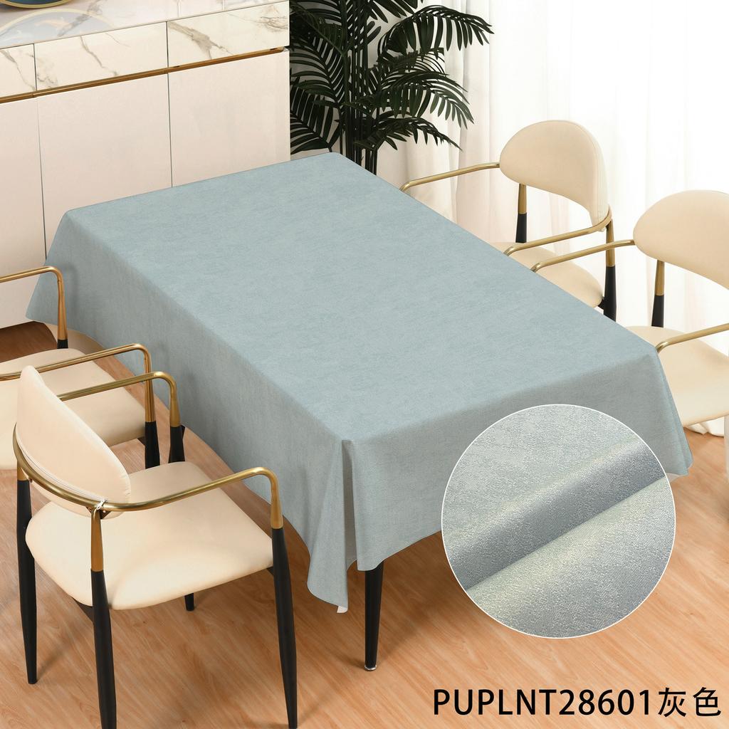 Противоскользящая подставка для фруктов Клетчатая скатерть ПВХ Водонепроницаемая и маслостойкая Арендный дом Однотонная Прямоугольная скатерть для стола Кофейный столик Скатерть