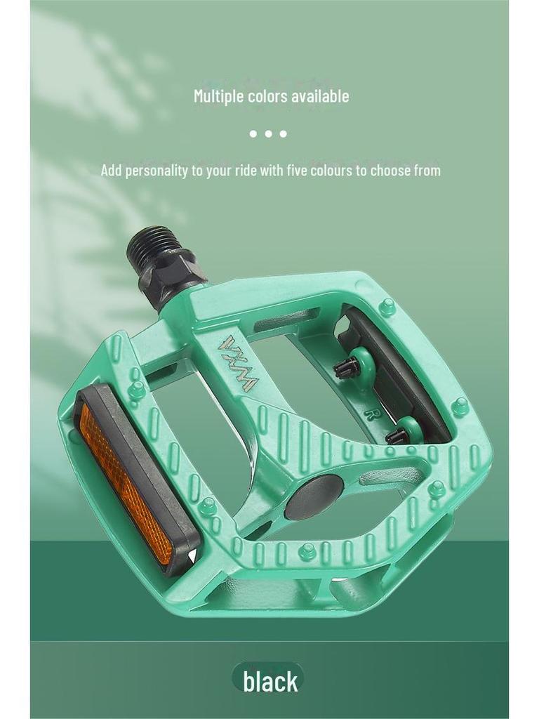 Универсальная педаль из алюминиевого сплава с шарикоподшипниками для горных и шоссейных велосипедов