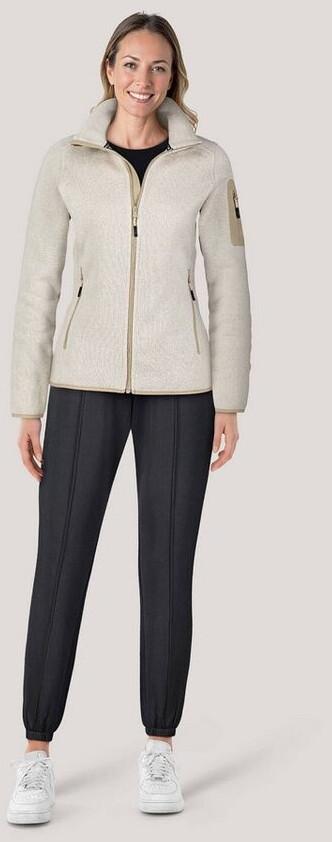 Jacket CMP Woman Fleece Jacket (3H14746) Melange Knit Jacket Fleece Jacket (3h14746-04xt) Vanilla-white