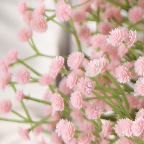 Красивая искусственная гипсофила, ландшафтный дизайн, реалистичная цветочная композиция своими руками