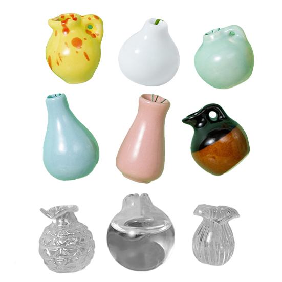 4/5/6/8/9/10/12/14 шт./комплект 3D ваза для цветов магнит на холодильник домашний офис кухонный шкафчик холодильник мини керамическая ваза магнитное украшение орнамент