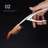 Fabrilux® Stainless Steel Shrimp Deveiner, Professional Seafood Tool, Easy to Use and Clean, 20×6×2 cm