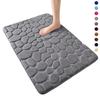 Non-slip Bathroom Floor Mat Cobblestone Shower Doormat Practical Bath Mat